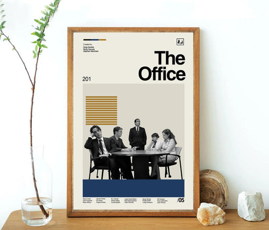 The Office Minimalist TV Sitcom Poster