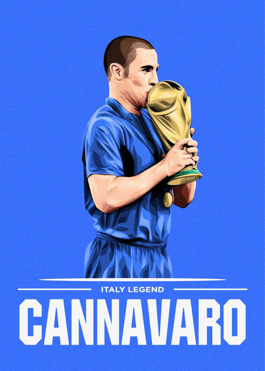 Cannavaro Sport Soccer Futbol Poster