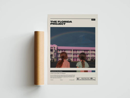 The Florida Project Minimalist Movie Poster