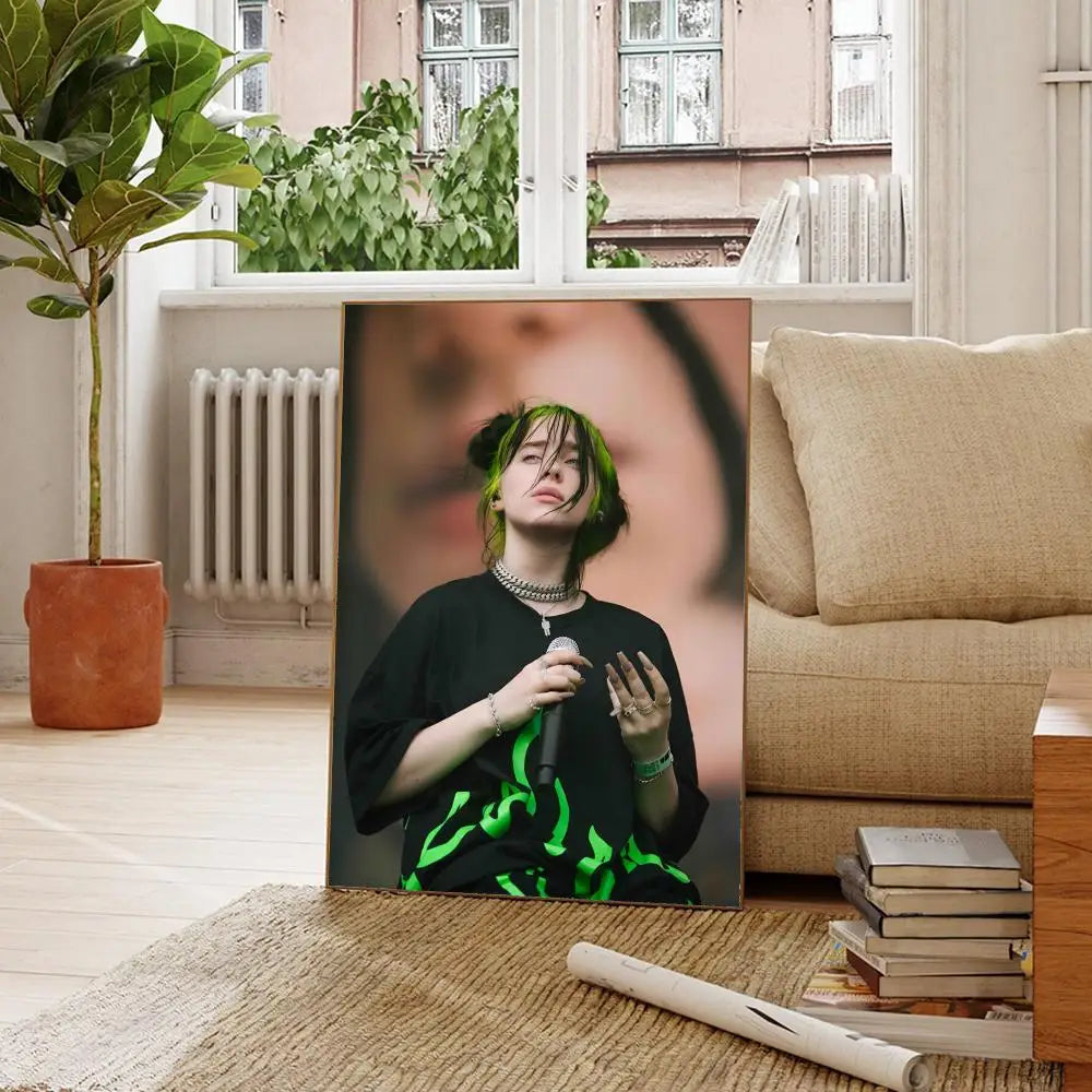 Billie Eilish Wall Decor Poster