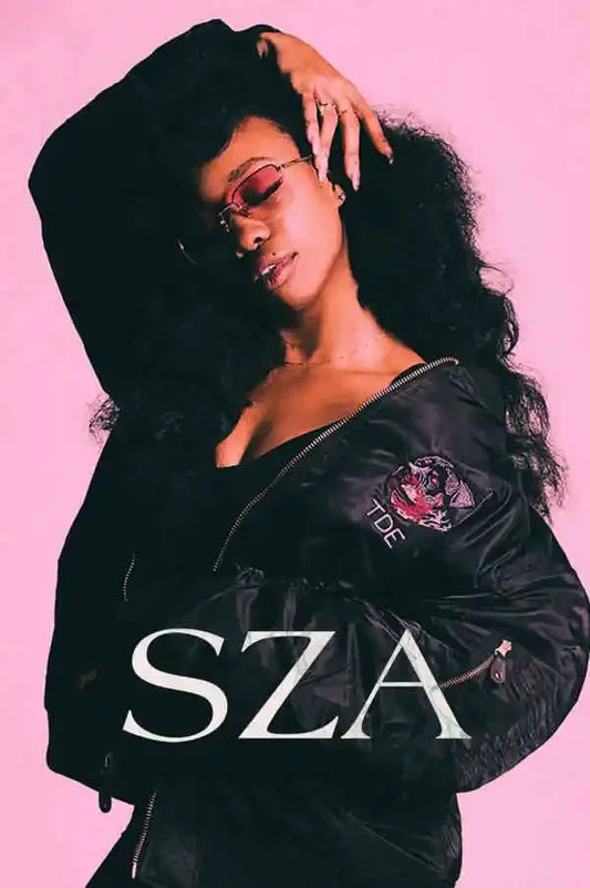 SZA Pink Wall Art Poster
