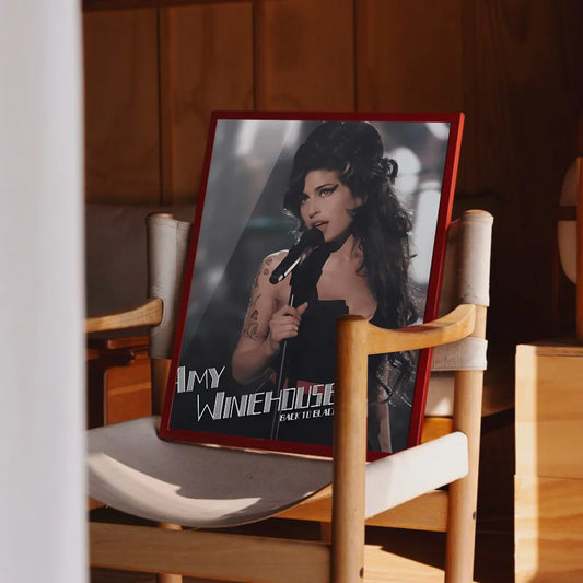 Amy Winehouse Back To Black Poster