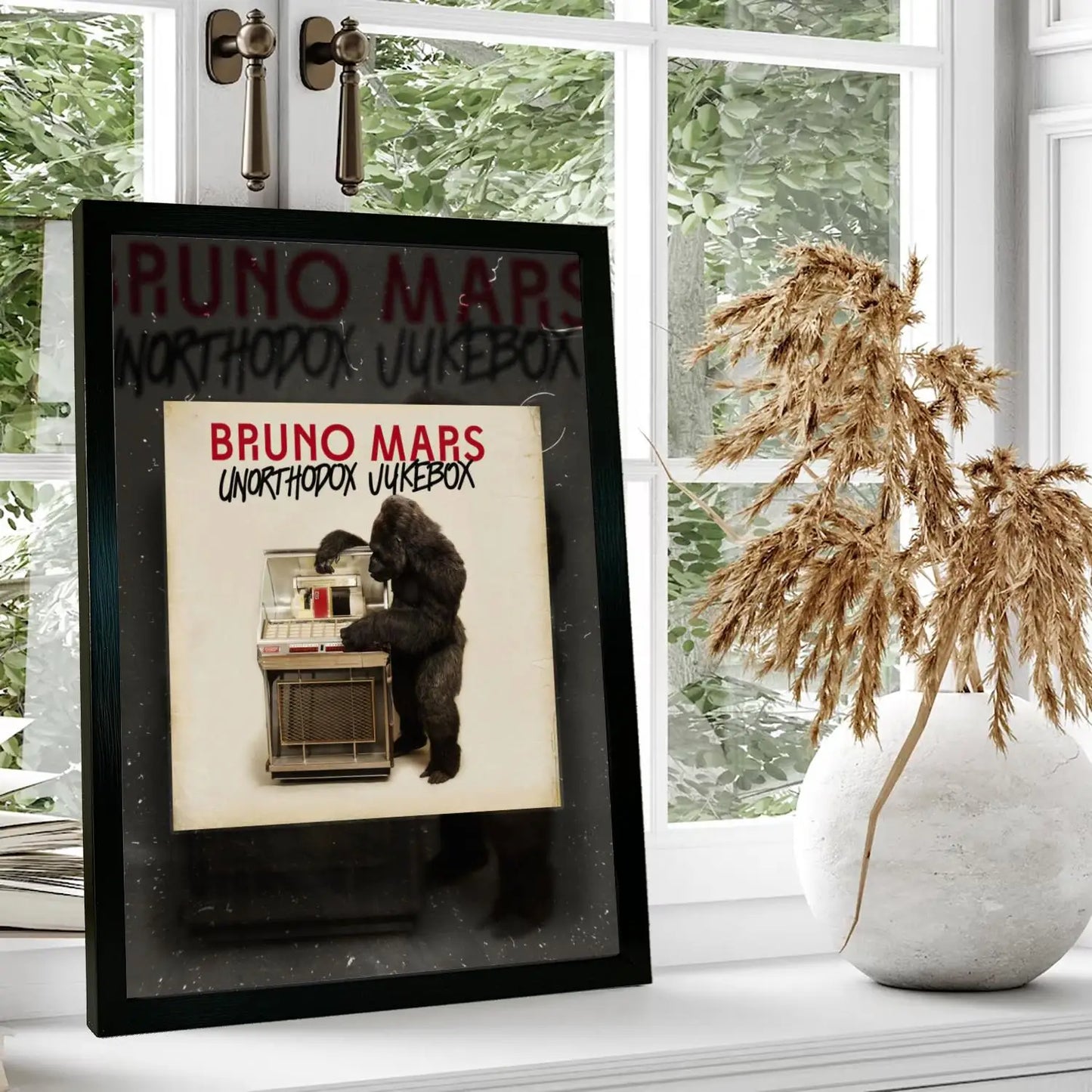 Bruno Mars Unorthodox Jukebox Album Cover Wall Art Poster