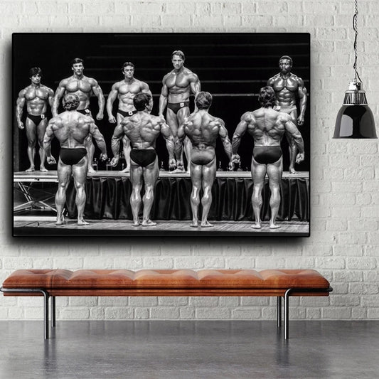 1980 Bodybuilding Contest Poster