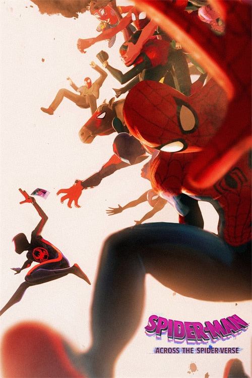 Spider-Men Across The Spider-Verse Movie Poster