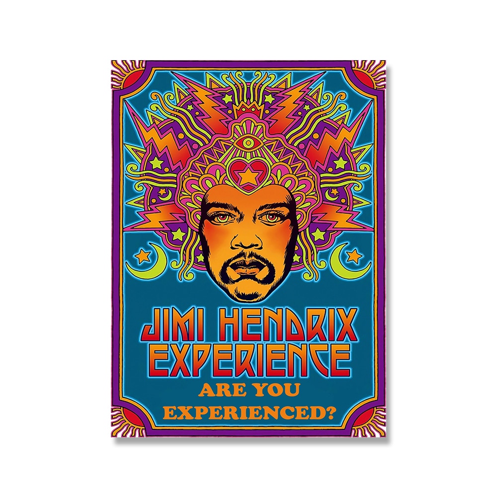 Jimi Hendrix Experience Rock Poster