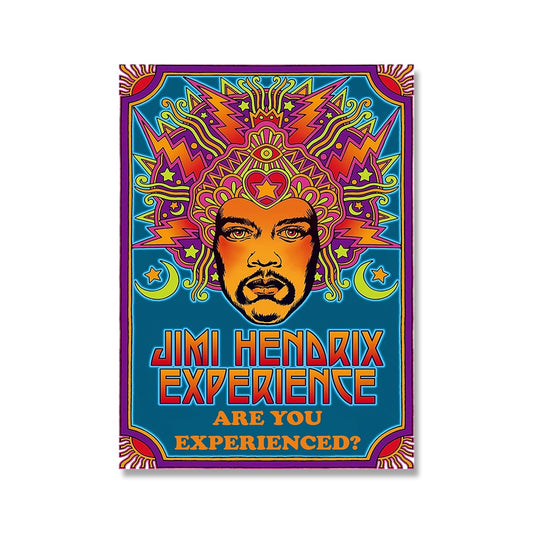 Jimi Hendrix Experience Rock Poster