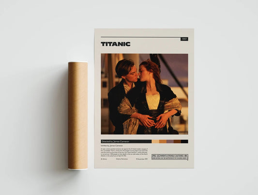 Titanic Minimalist Movie Poster