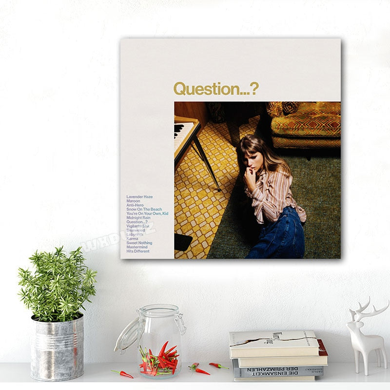 Taylor Swift Question...? Song Poster