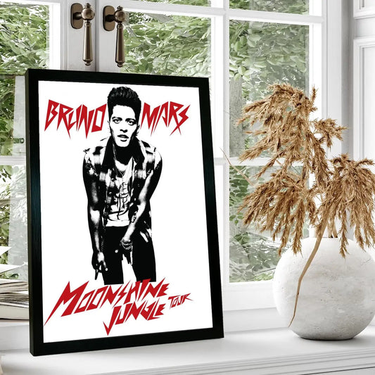 Bruno Mars Moonshine Jungle Wall Art Decor Poster