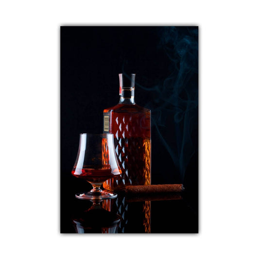 Whiskey Bar Decor Aesthetic Poster