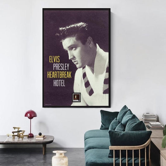 Elvis Presley Heartbreak Hotel Poster