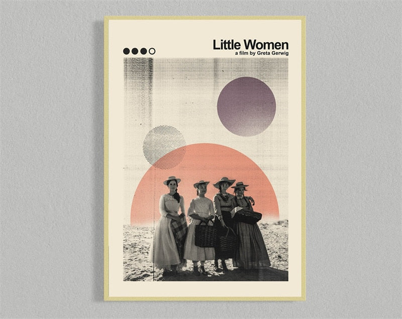 Little Women Minimalist Movie Wall Art Poster