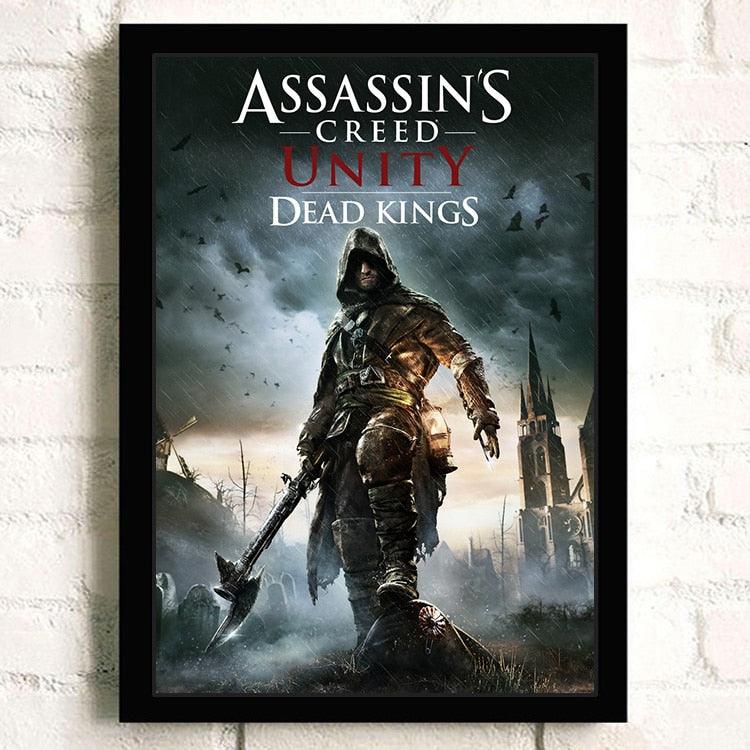 Assassins Creed Unity Dead Kings Video Game Wall Art Poster - Aesthetic Wall Decor