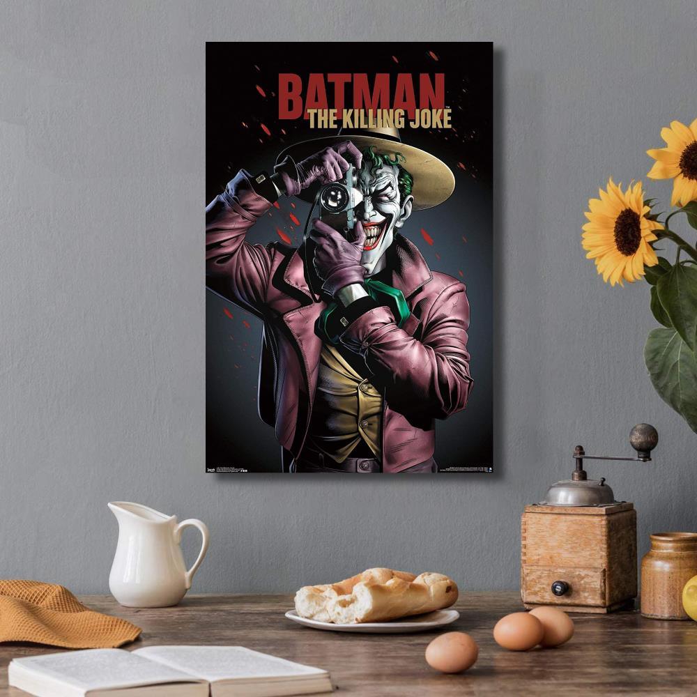 Batman The Killing Joke Joker Wall Art Poster - Aesthetic Wall Decor
