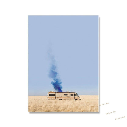 Breaking Bad Van Poster - Aesthetic Wall Decor