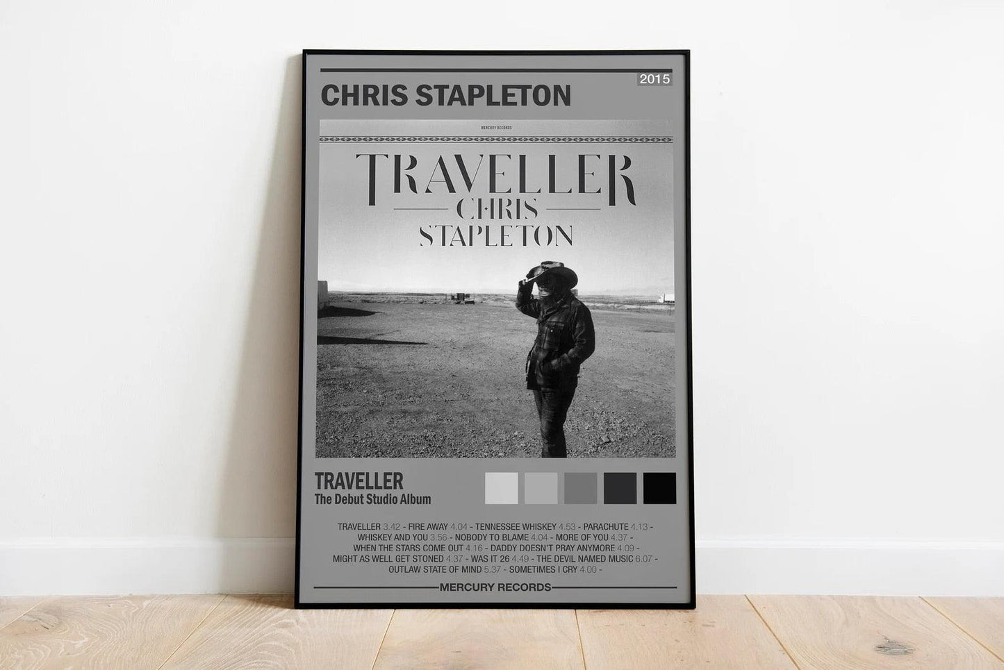 Christ Stapleton Traveler Country Album Cover Poster - Aesthetic Wall Decor