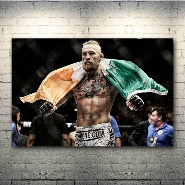 Conor McGregor Ireland UFC Poster - Aesthetic Wall Decor