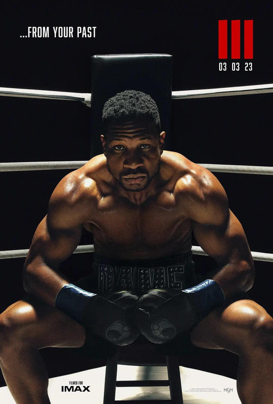 Creed III Jonathan Majors Movie Poster - Aesthetic Wall Decor