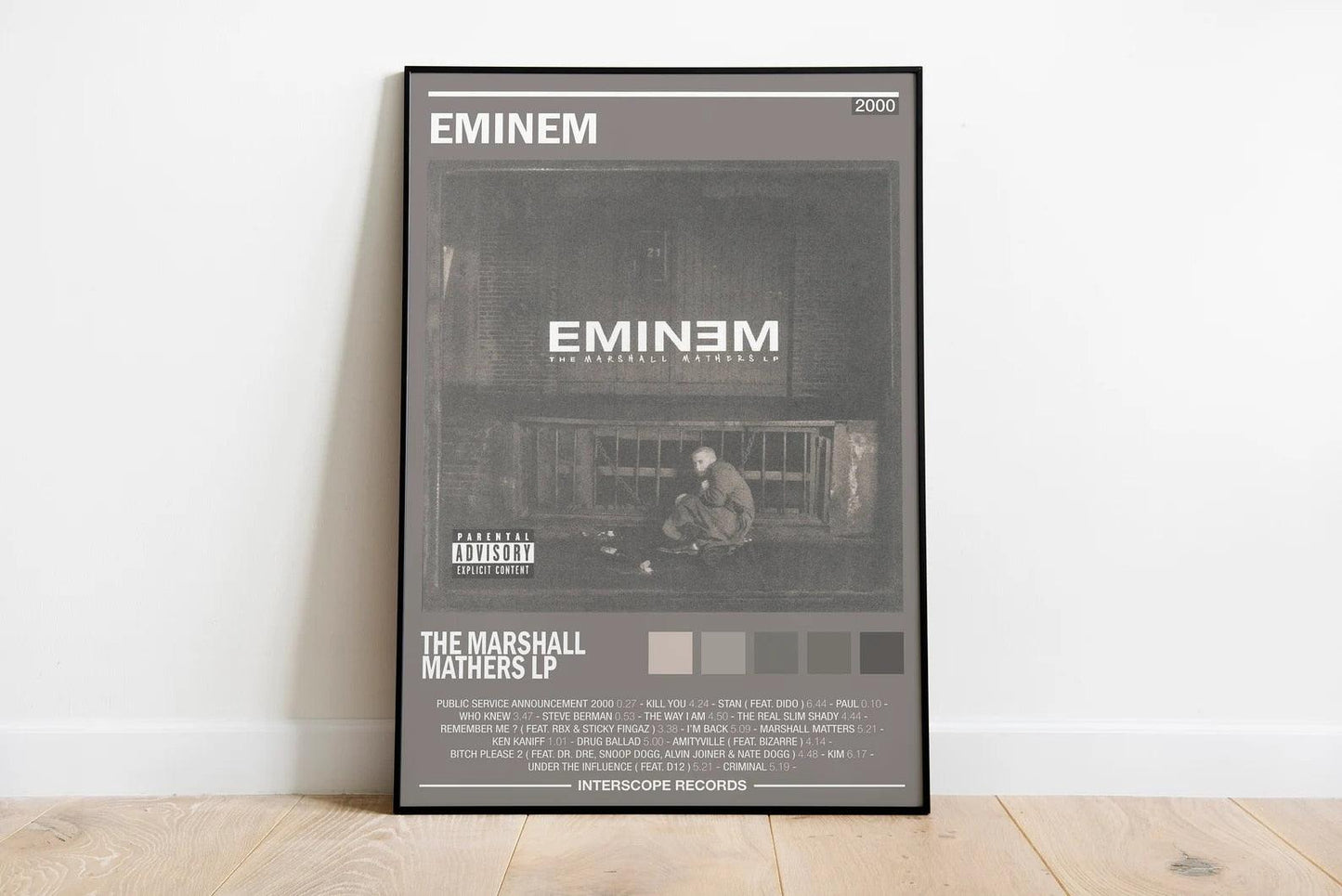 Eminem The Marshall Mathers LP Album Cover Poster - Aesthetic Wall Decor