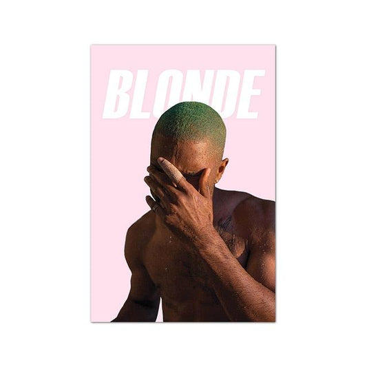 Frank Ocean Blond Pink Poster - Aesthetic Wall Decor