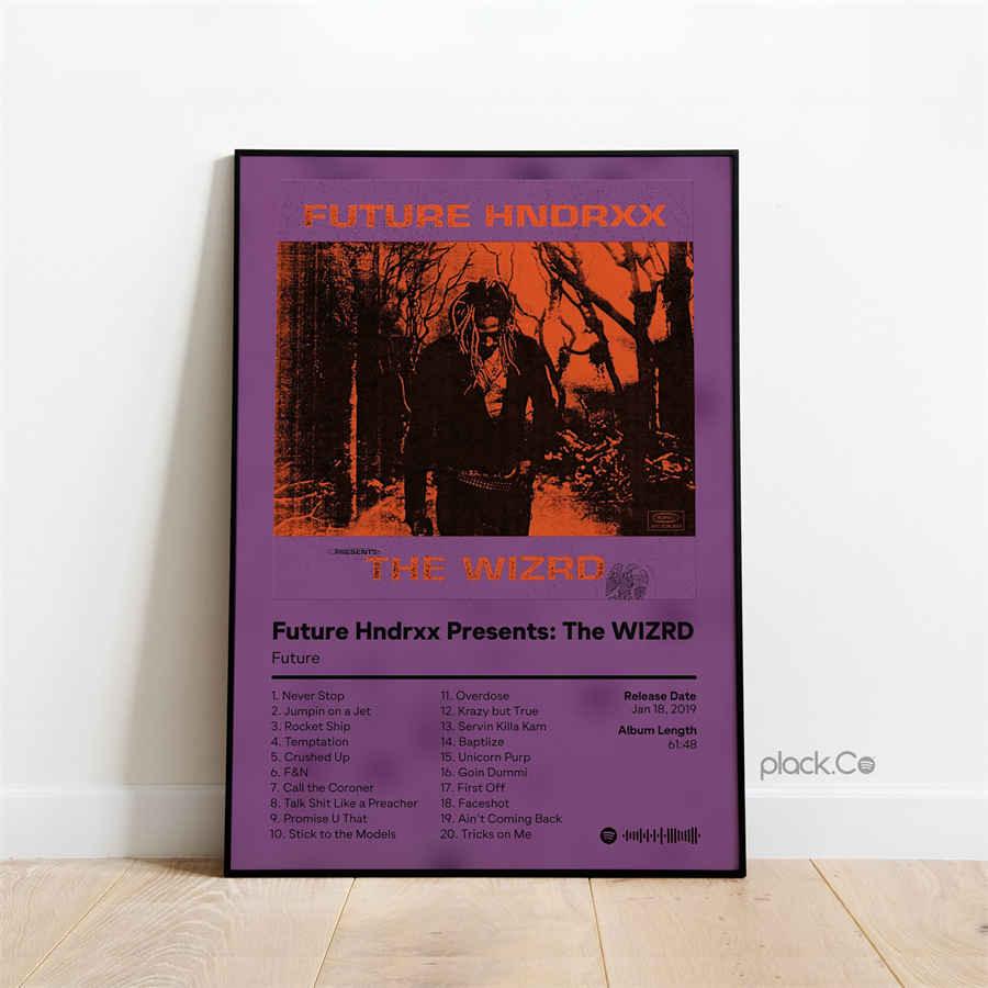 Future The Wizard Album Cover Wall Art Poster - Aesthetic Wall Decor