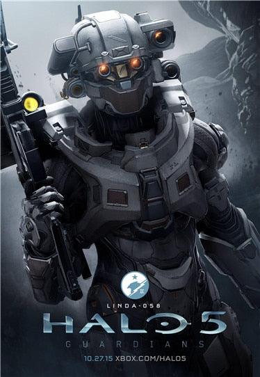 Halo 5 Linda Video Game Wall Art Poster – Aesthetic Wall Decor