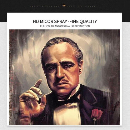 Im Gonna Make Him An Offer He Can't Refuse Godfather Movie Poster - Aesthetic Wall Decor