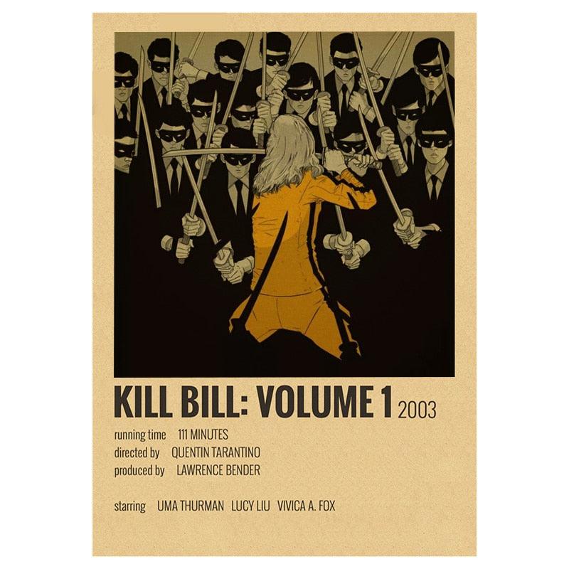 Kill Bill: Volume 1 The Bride Polaroid Minimalist Poster - Aesthetic Wall Decor