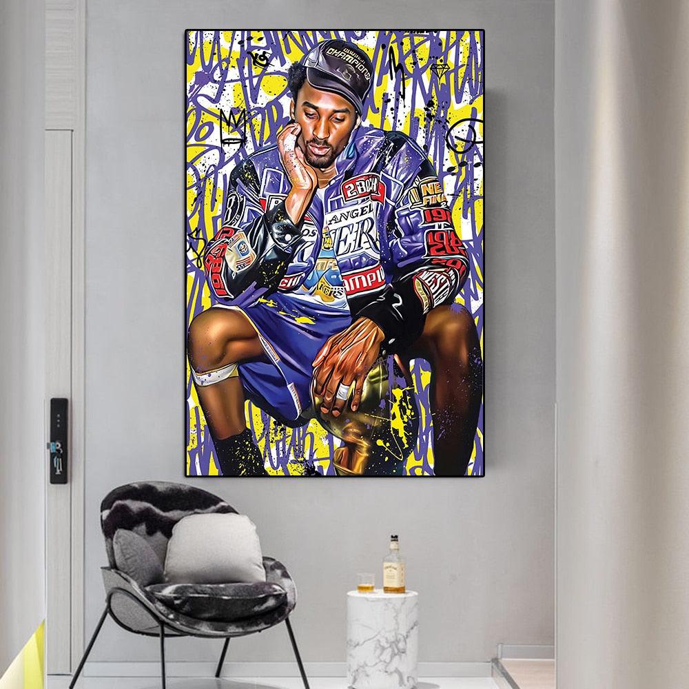 Kobe Bryant 'Emotional Win' Poster