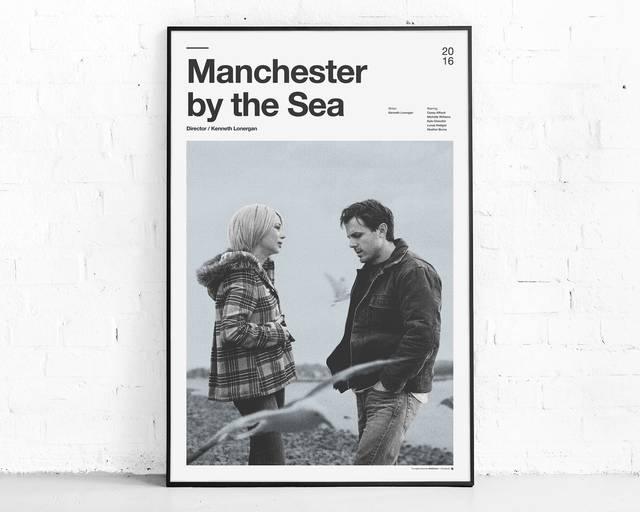 Manchester By The Sea Movie Poster, Minimalist Wall Art Poster - Aesthetic Wall Decor