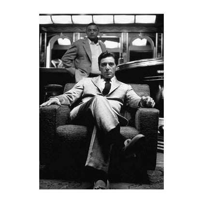 Michael Corleone Poster, Don Corleone Godfather Movie Poster - Aesthetic Wall Decor