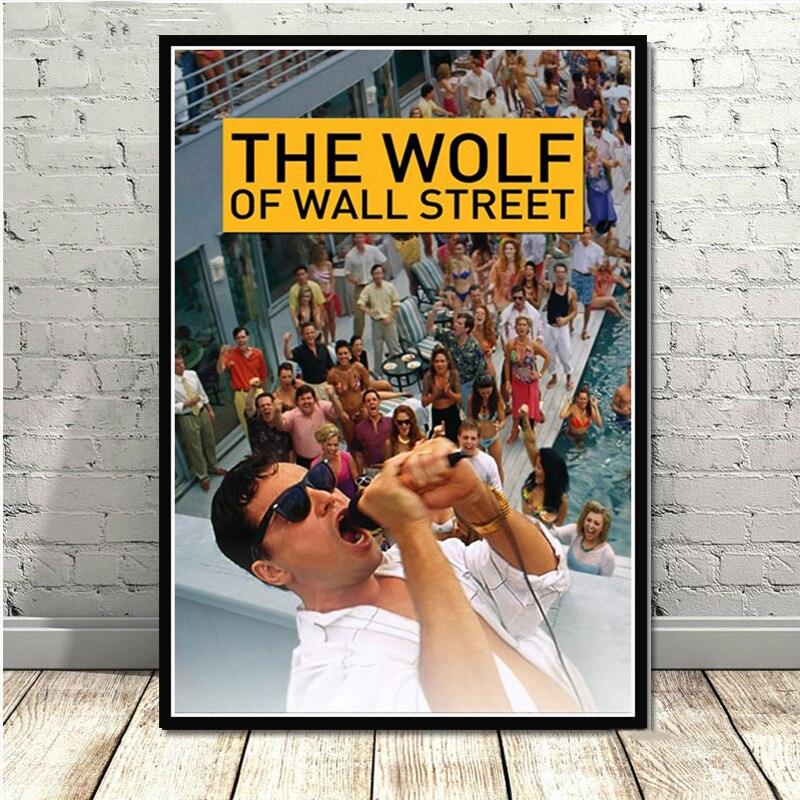 The Wolf of Wall Street Jordan Belfort Movie Poster - Aesthetic Wall Decor