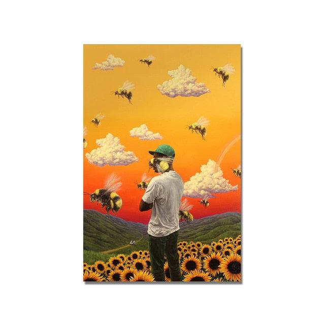Tyler The Creator Flower Boy Poster - Aesthetic Wall Decor