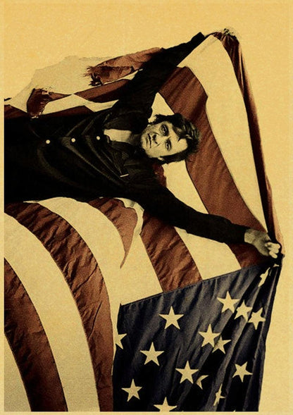 Vintage Johnny Cash Wall Art Posters - Aesthetic Wall Decor